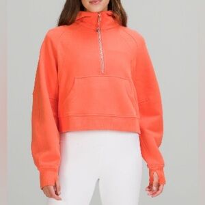 Lululemon scuba oversized half zip hoodie